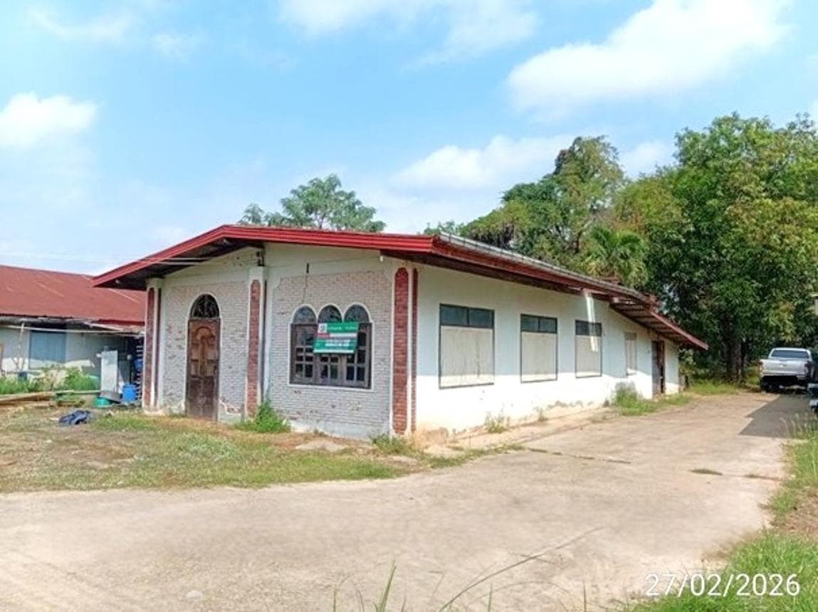 ขายบ้านเดี่ยว เมืองหนองคาย หนองคาย ทำเลบ้านเดื่อ เนื้อที่ 94 ตร.ว. พื้นที่ใช้สอย 115.5 ตร.ม. 1 ห้องนอน 1 ห้องน้ำ สภาพดี พร้อมอยู่