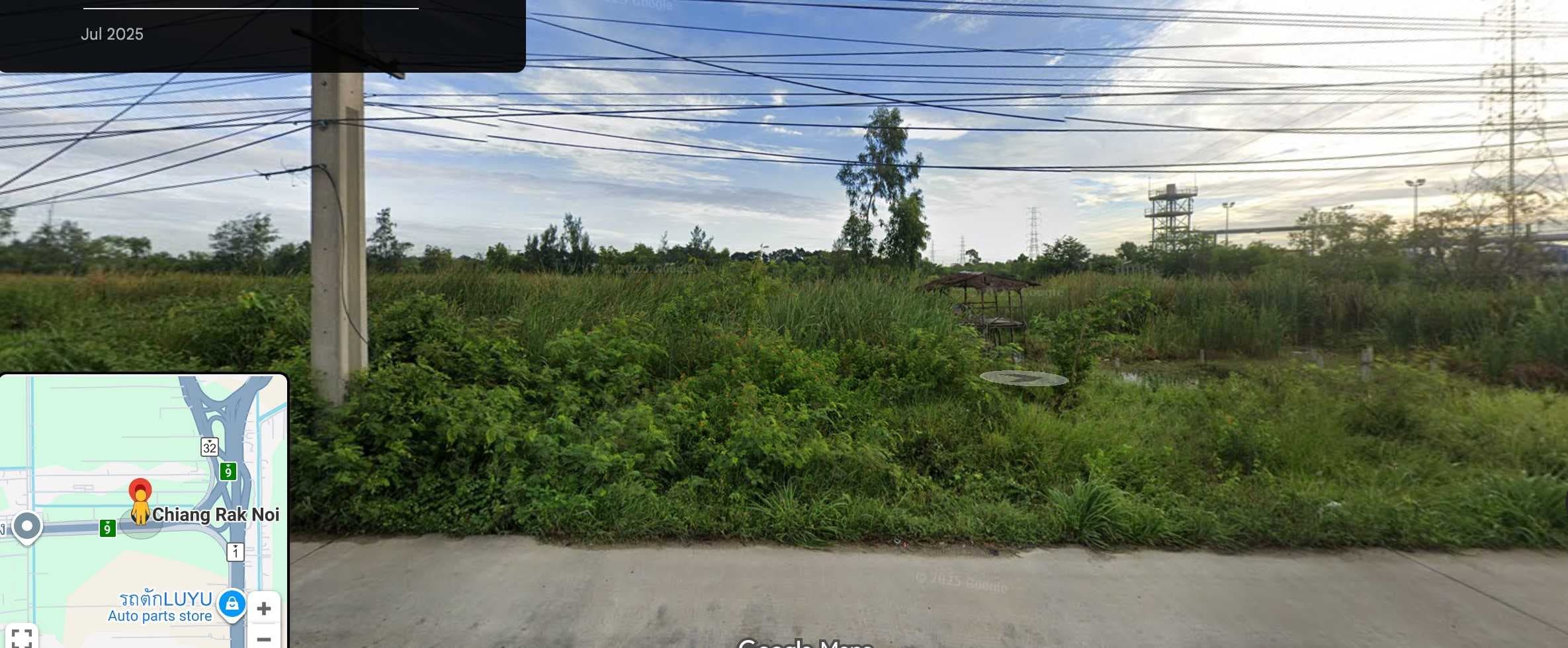 ขายที่ดิน 4-2-84 ไร่ วงแหวนกาญจนา บางปะอิน มุ่งสู่ถนนเอเชียหมายเลข 32