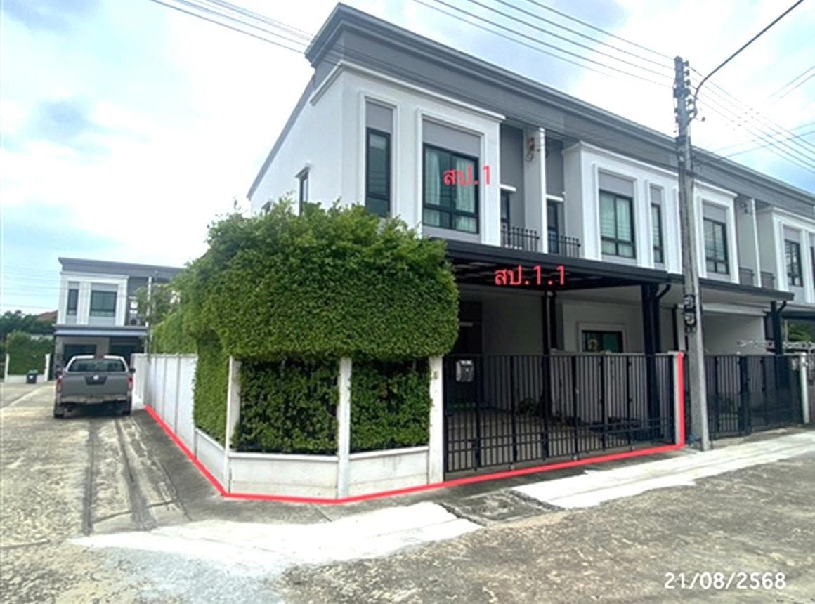 ทาวน์โฮม โครงการไบรตัน คูคต สเตชั่น (Brighton Khukhot Station) ทำเลทองใกล้รถไฟฟ้า