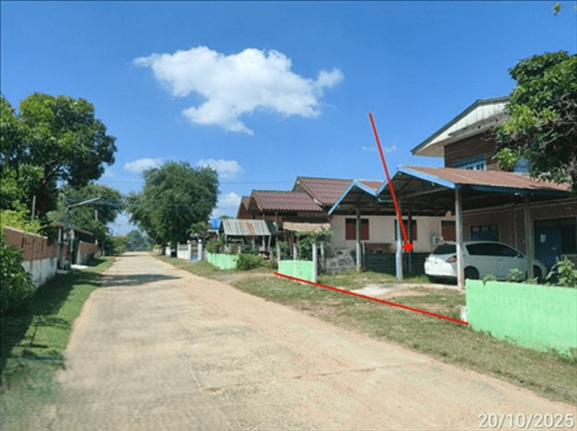 บ้านเดี่ยวหลังใหญ่ พื้นที่กว้างขวาง 92.4 ตร.ว. ทำเลสงบ อำเภอนาเชือก มหาสารคาม