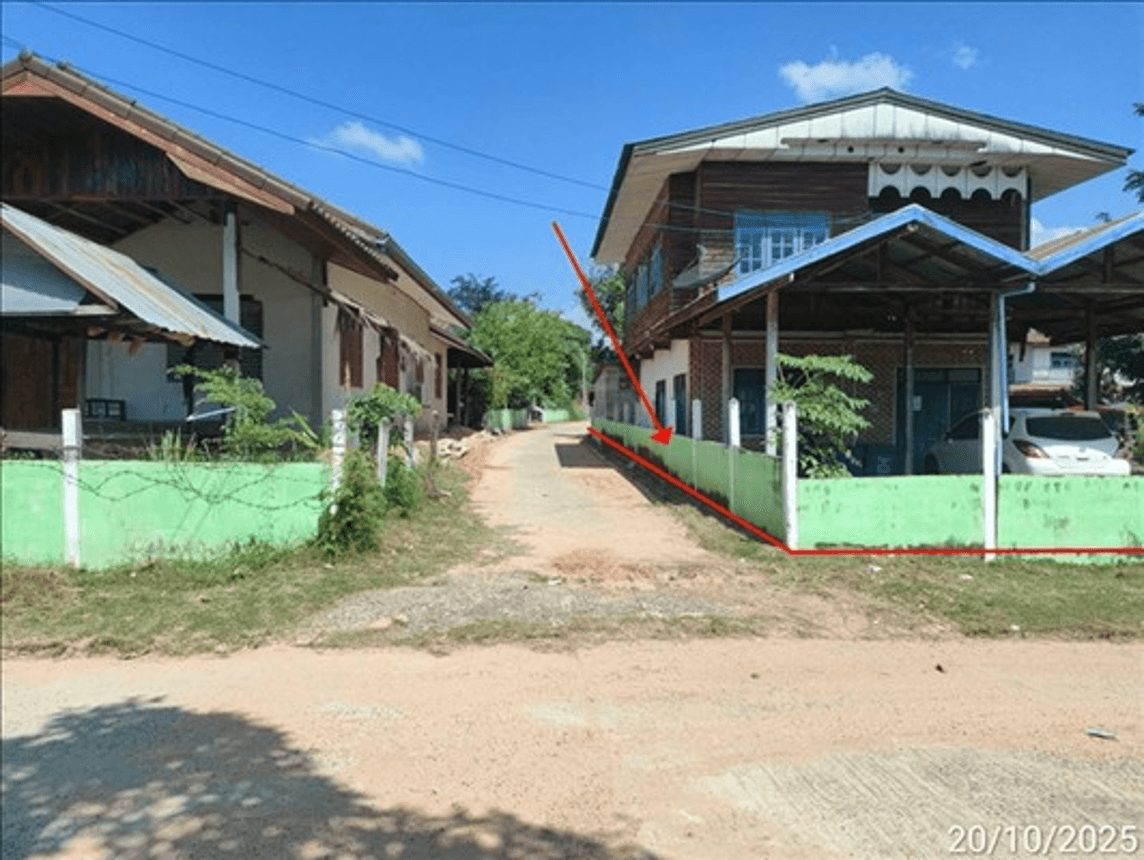 บ้านเดี่ยวหลังใหญ่ พื้นที่กว้างขวาง 92.4 ตร.ว. ทำเลสงบ อำเภอนาเชือก มหาสารคาม