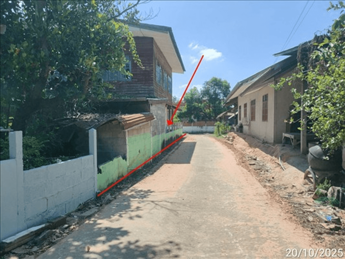 บ้านเดี่ยวหลังใหญ่ พื้นที่กว้างขวาง 92.4 ตร.ว. ทำเลสงบ อำเภอนาเชือก มหาสารคาม
