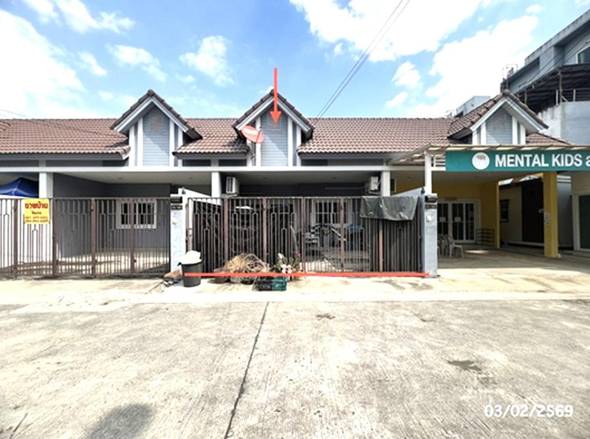 ขายทาวน์เฮ้าส์ สุขนิเวศน์ 9 บางใหญ่ (Sukniwet 9) 2 ห้องนอน 1 ห้องน้ำ พื้นที่ 22.5 ตร.ว. ทำเลดีใกล้เซ็นทรัลเวสต์เกตและรถไฟฟ้า