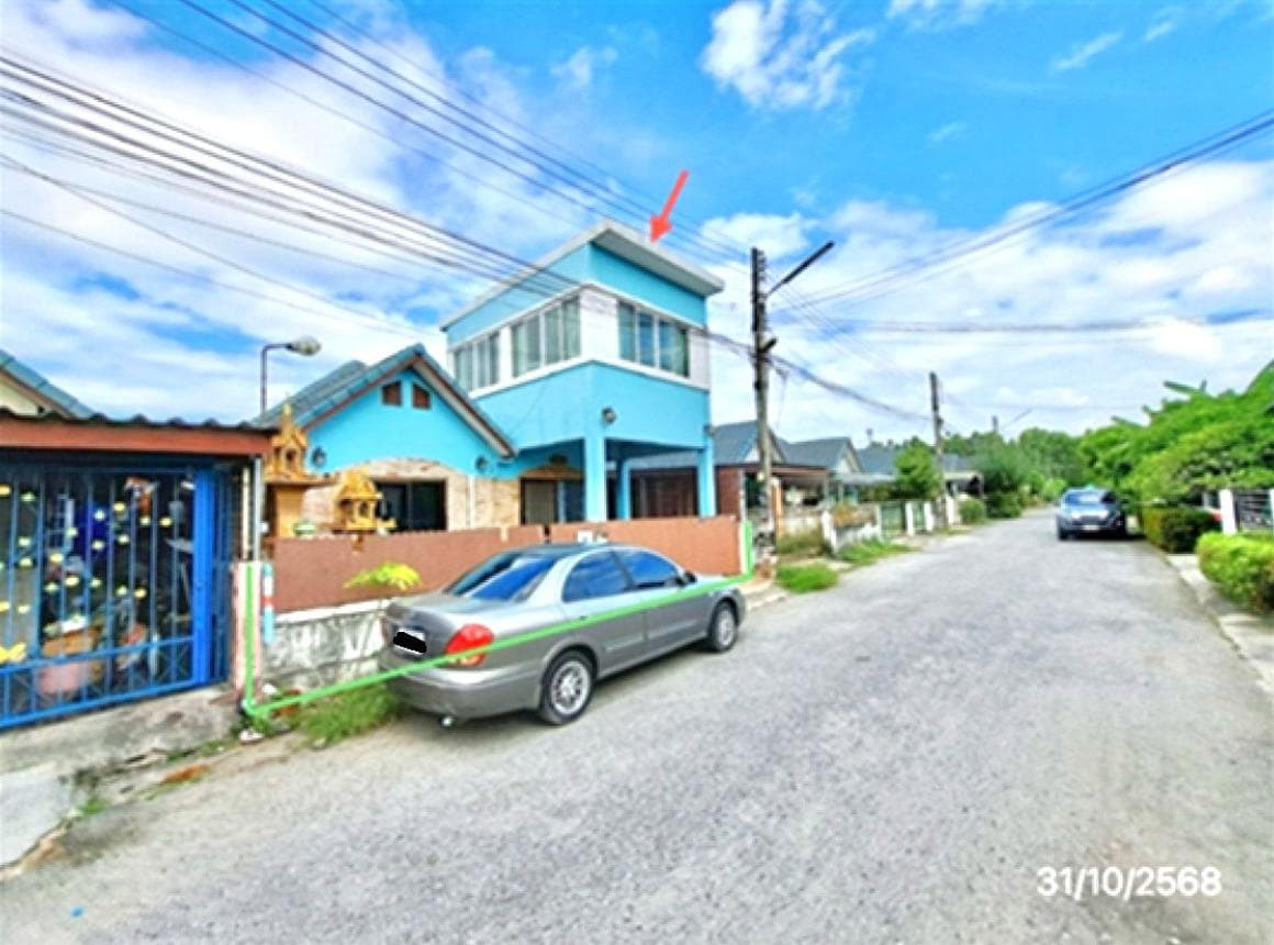ขายบ้านเดี่ยว แหลมฉบังกรีนวิว 2 (Laem Chabang Green View 2) ศรีราชา ชลบุรี 2 ห้องนอน 1 ห้องน้ำ พื้นที่ 40 ตร.ว. ทำเลดี ใกล้นิคมอุตสาหกรรม