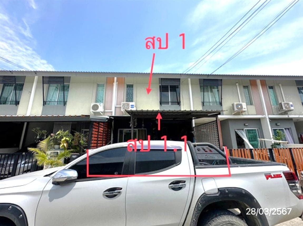 ขายทาวน์โฮม บ้านพฤกษา 87/2 ศรีนครินทร์-บางนา (Baan Pruksa 87/2 Srinakarin-Bangna) บางแก้ว บางพลี สมุทรปราการ พื้นที่ 16 ตร.ว. 3 ห้องนอน ทำเลดี ราคา 2.04 ล้าน