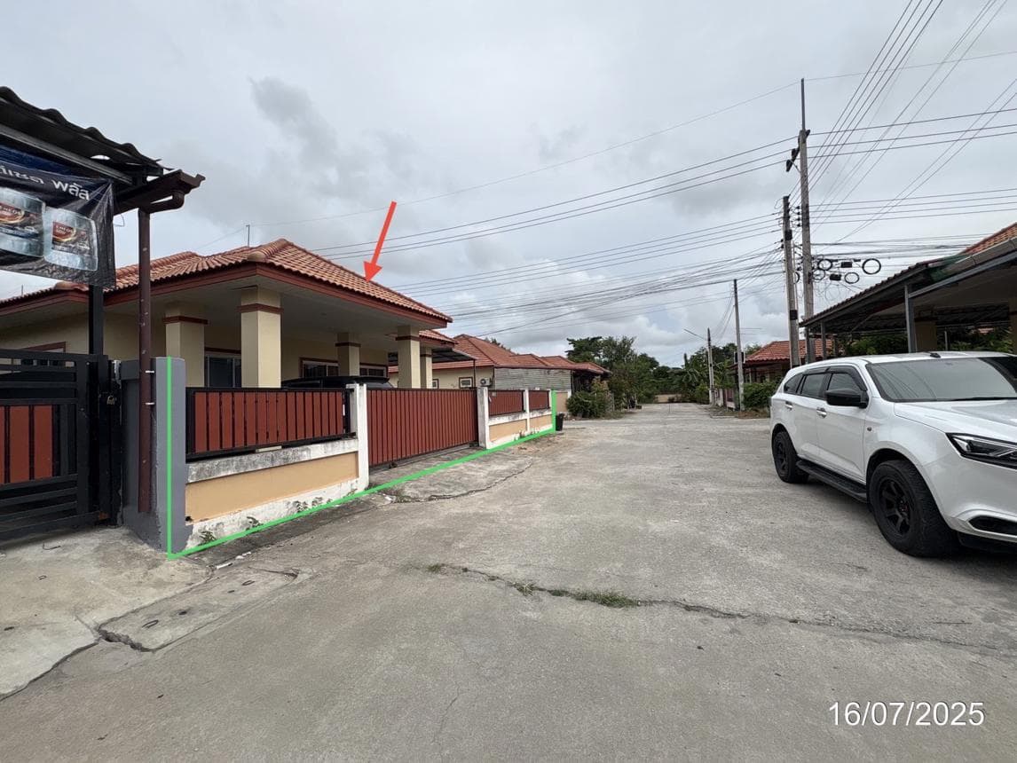 บ้านเดี่ยว บ้านชื่นสุข สำนักท้อน บ้านฉาง ระยอง 2 ห้องนอน 2 ห้องน้ำ ขนาด 62.7 ตร.ว.