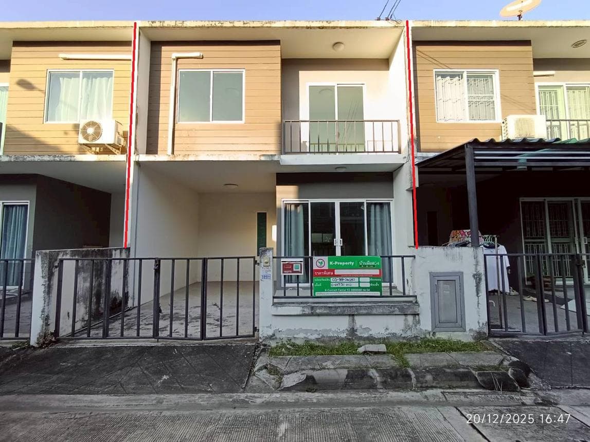 ขายทาวน์เฮ้าส์ เดอะคัลเลอร์ส วงแหวน-ราชพฤกษ์ (บางบัวทอง) 3 ห้องนอน ทำเลสุดปัง คุ้มค่าโดนใจคนรุ่นใหม่ - image 1