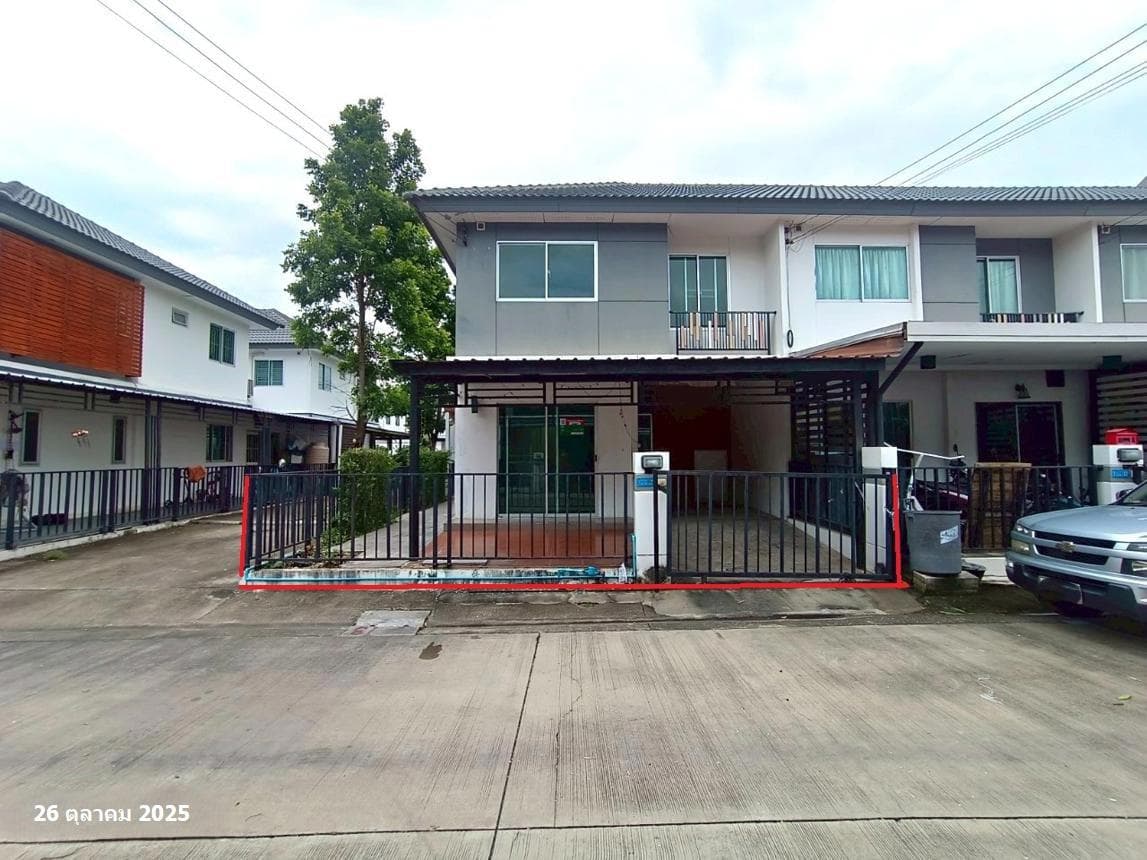 ขายทาวน์เฮ้าส์ บ้านพฤกษา 95/2 ซอยกันตนา-วงแหวนฯ บางใหญ่ 3 ห้องนอน พื้นที่ 23.5 ตร.ว. ทำเลดี เดินทางสะดวก