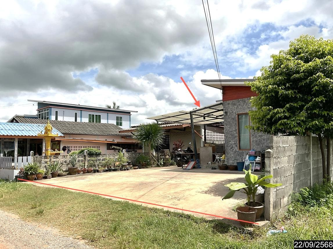 บ้านเดี่ยว บ้านแปรง ด่านขุนทด นครราชสีมา 2 ห้องนอน 1 ห้องน้ำ บนเนื้อที่ 52.6 ตร.ว. ราคาไม่ถึงล้าน