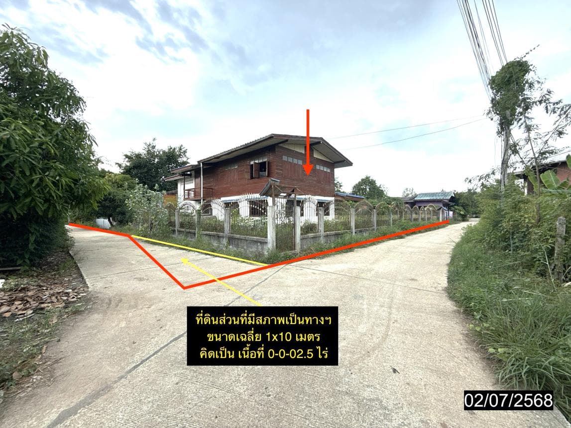 บ้านเดี่ยว 1 ห้องนอน พื้นที่ 224 ตร.ม. ทำเลศักยภาพ สายลำโพง ท่าตะโก นครสวรรค์