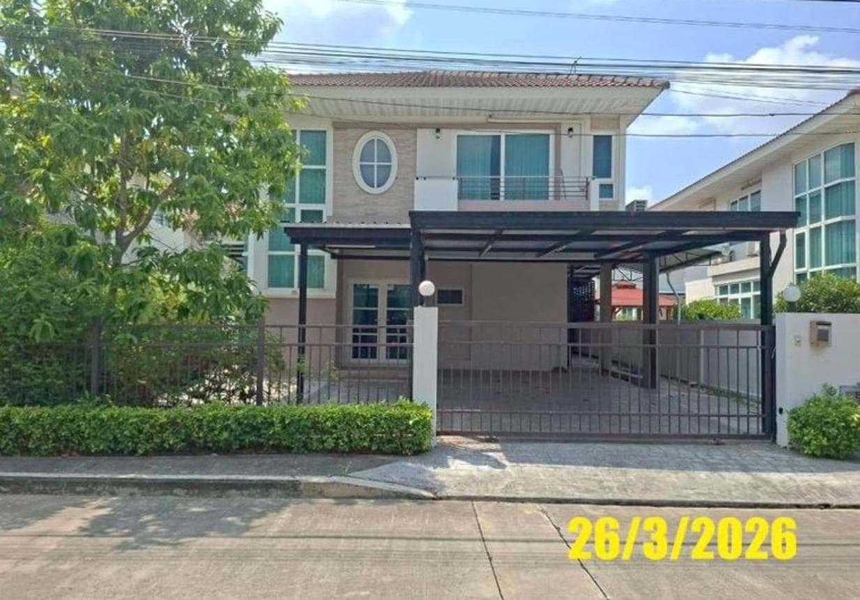 ขายบ้านเดี่ยว ศุภาลัย พาร์ควิลล์ ปิ่นเกล้า-กาญจนาภิเษก (Supalai Parkville) บางใหญ่ นนทบุรี พื้นที่ 64.2 ตร.ว. 3 ห้องนอน ทำเลดี