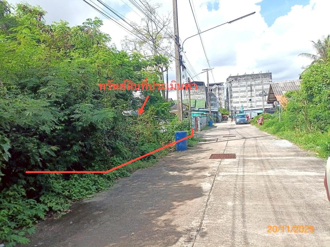 ที่ดินว่างเปล่า บางพระ ปากพนัง นครศรีธรรมราช เนื้อที่ 39.2 ตร.ว. ทำเลสงบ วิถีชุมชน ราคาไม่ถึงเจ็ดแสน