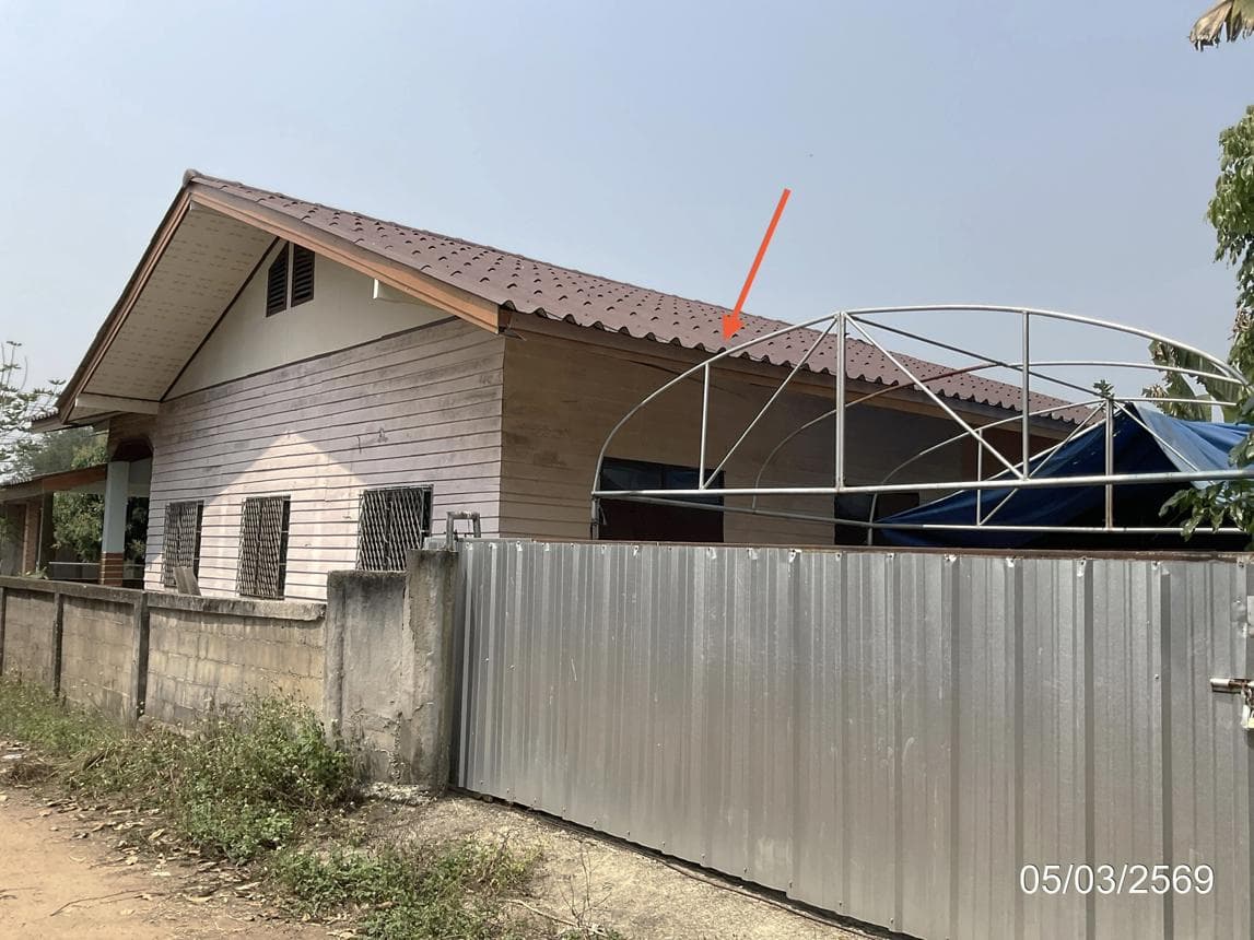 ขายบ้านเดี่ยว ท่าก๊อ แม่สรวย เชียงราย 2 ห้องนอน พื้นที่กว้าง 73 ตร.ว. ท่ามกลางธรรมชาติ ราคาสุดคุ้ม 2.1 ล้าน