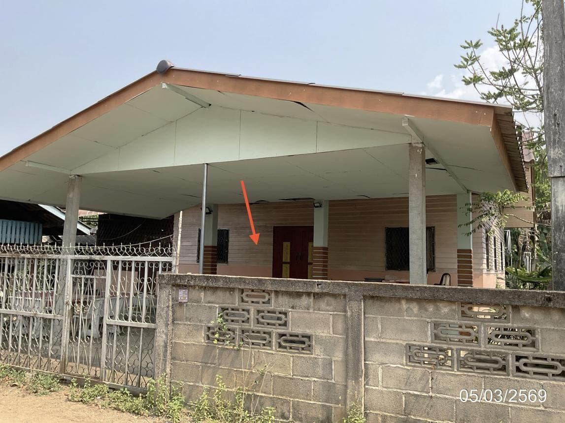 ขายบ้านเดี่ยว ท่าก๊อ แม่สรวย เชียงราย 2 ห้องนอน พื้นที่กว้าง 73 ตร.ว. ท่ามกลางธรรมชาติ ราคาสุดคุ้ม 2.1 ล้าน