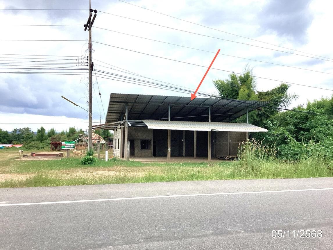 บ้านเดี่ยว เชียงม่วน เชียงม่วน พะเยา พื้นที่ 40 ตร.ว. พื้นที่ใช้สอย 134 ตร.ม. 2 ห้องนอน 1 ห้องน้ำ