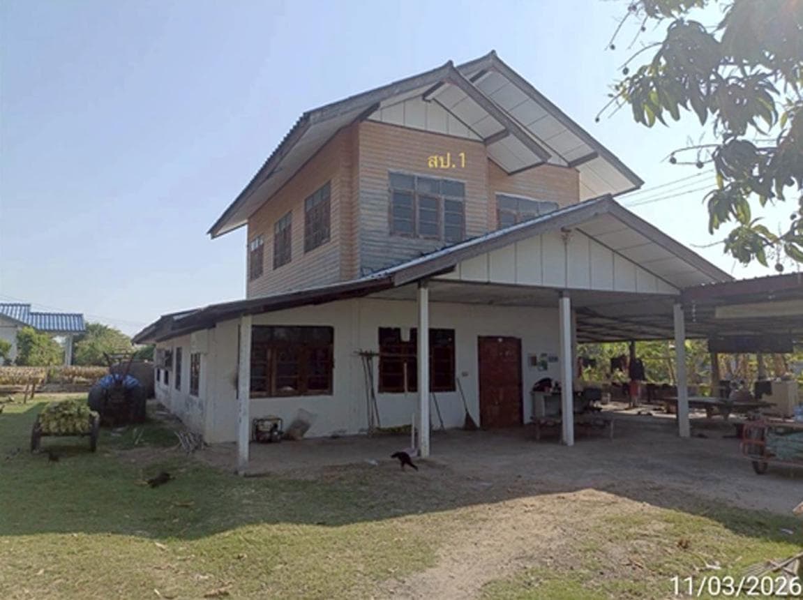 บ้านเดี่ยวทำเลศักยภาพ สวนจิก ศรีสมเด็จ ร้อยเอ็ด พื้นที่ใช้สอยกว้างขวาง 371.5 ตร.ม.