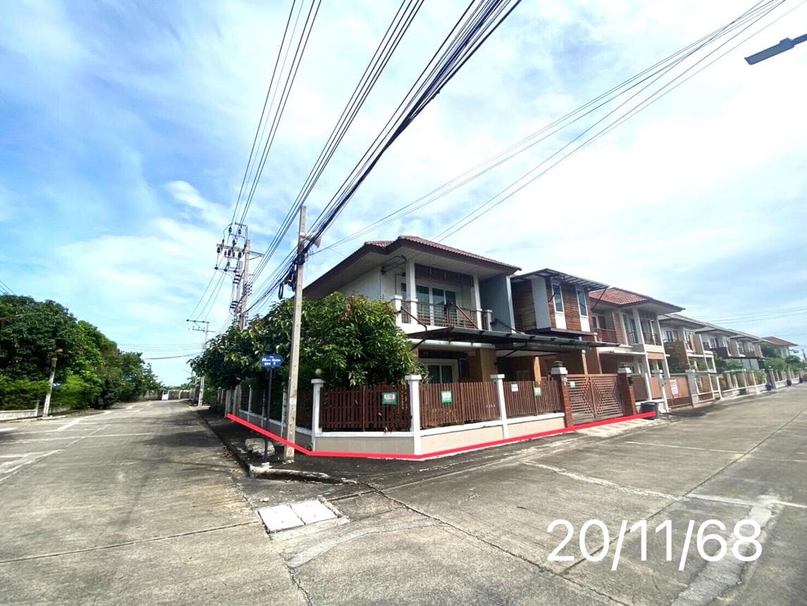 บ้านเดี่ยว เดอะ มิวส์โฮม บางใหญ่-นนทบุรี บางคูรัด บางบัวทอง นนทบุรี 3 ห้องนอน 3 ห้องน้ำ พื้นที่ 218.25 ตร.ม. บนเนื้อที่ 59.2 ตร.ว.