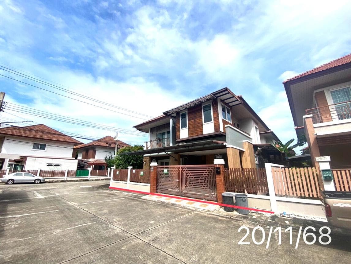 บ้านเดี่ยว เดอะ มิวส์โฮม บางใหญ่-นนทบุรี บางคูรัด บางบัวทอง นนทบุรี 3 ห้องนอน 3 ห้องน้ำ พื้นที่ 218.25 ตร.ม. บนเนื้อที่ 59.2 ตร.ว.