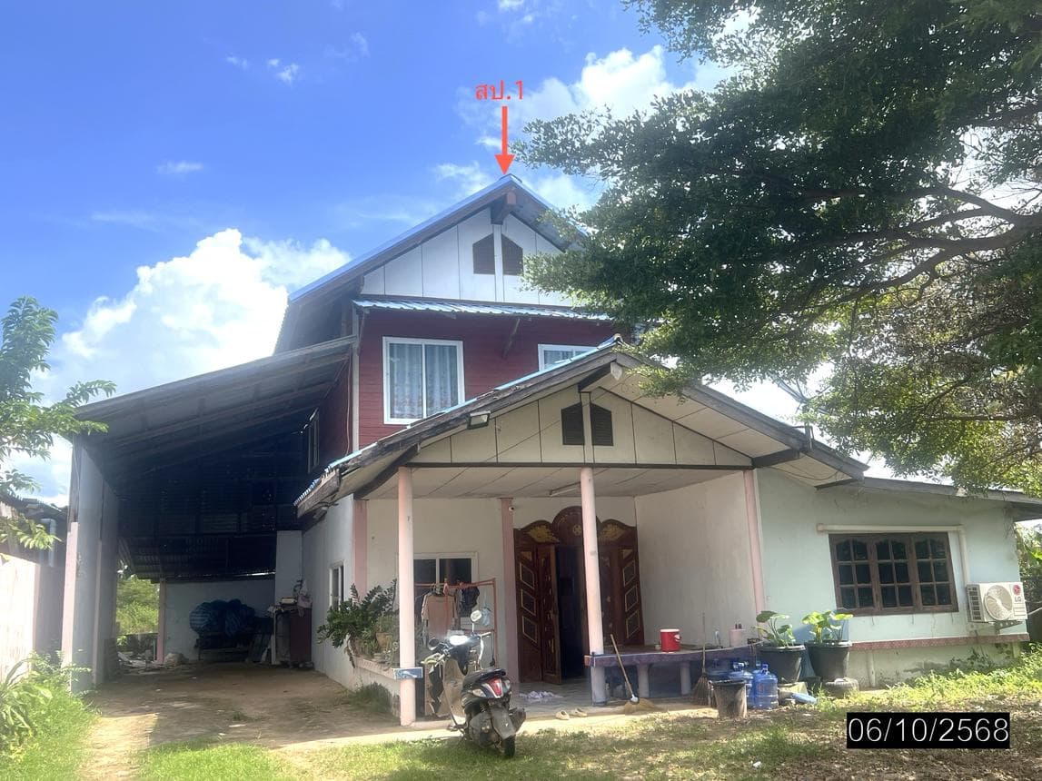 บ้านเดี่ยวหลังใหญ่ 3 ห้องนอน พื้นที่ใช้สอย 263 ตร.ม. ทำเลนาสะไมย์ เมืองยโสธร บรรยากาศส่วนตัว ราคาไม่ถึง 2 ล้าน
