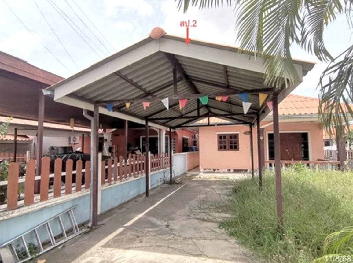 บ้านเดี่ยว ชะอำ เพชรบุรี 2 ห้องนอน 2 ห้องน้ำ พื้นที่ 103.6 ตร.ม. บนที่ดินกว้าง 62 ตร.ว. ทำเลพักผ่อนใกล้แหล่งท่องเที่ยวและชายหาด ราคาพิเศษ 2.4 ล้าน