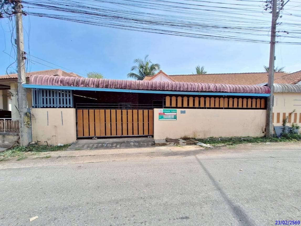 บ้านเดี่ยว ศิริไพศาล คลองแห หาดใหญ่ สงขลา พื้นที่ 43.2 ตร.ว. พื้นที่ใช้สอย 114 ตร.ม. 2 ห้องนอน 2 ห้องน้ำ