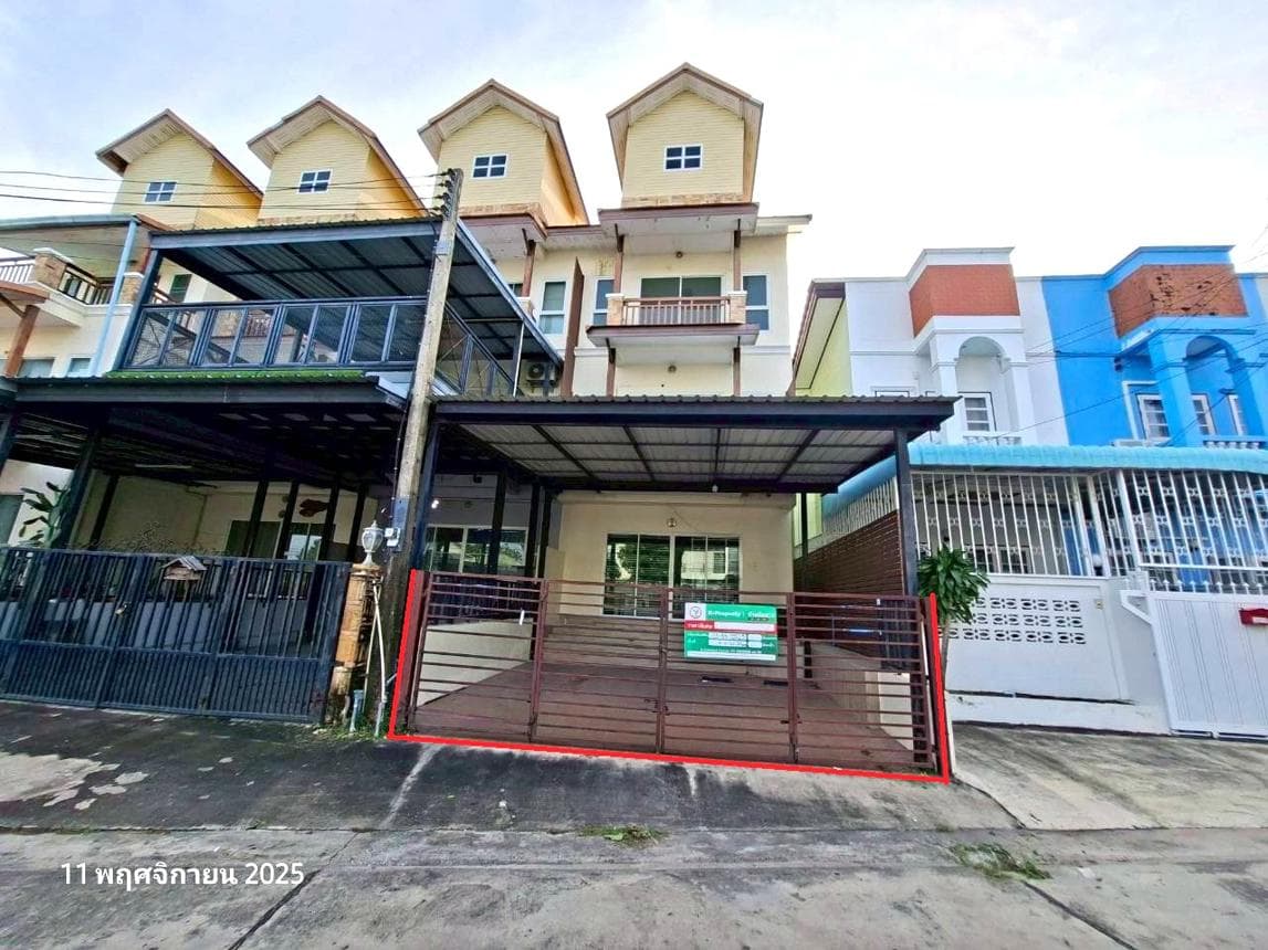 ขายทาวน์เฮ้าส์ หัวหิน ประจวบคีรีขันธ์ พื้นที่ใช้สอย 172.92 ตร.ม. 3 ห้องนอน 3 ห้องน้ำ ทำเลดี ใกล้แหล่งท่องเที่ยว