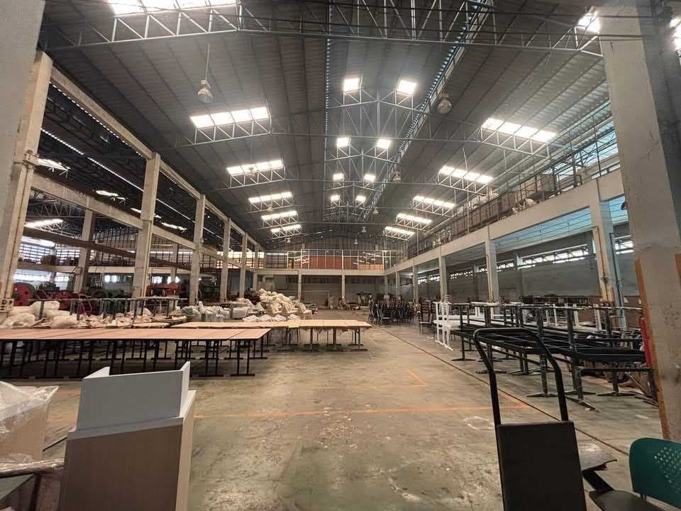 ขายโรงงานผลิตเฟอร์นิเจอร์ พร้อมใบอนุญาต รง.4 บนที่ดินขนาด 16 ไร่ อ.บ้านโพธิ์ จ.ฉะเชิงเทรา