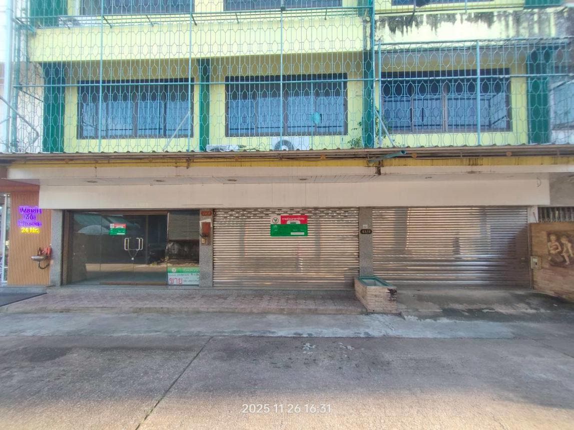 อาคารพาณิชย์ 5 ห้องนอน พื้นที่ 468 ตร.ม. ทำเลศักยภาพ จันทนิมิต เมืองจันทบุรี จันทบุรี