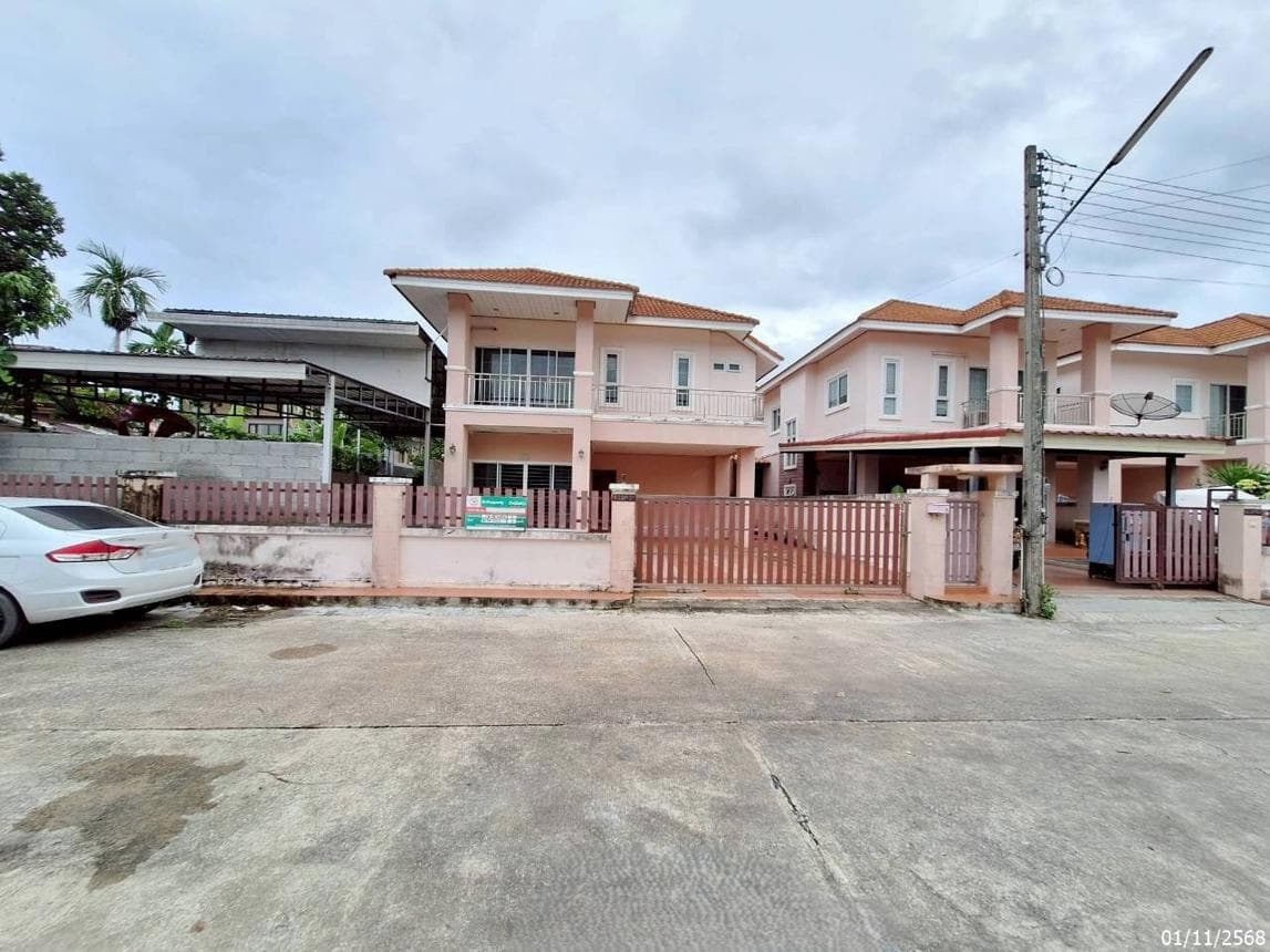 บ้านเดี่ยว โครงการหมู่บ้านประกายทอง (Prakaythong) ควนลัง หาดใหญ่ พื้นที่กว้าง 81.5 ตร.ว. ทำเลศักยภาพ - image 1