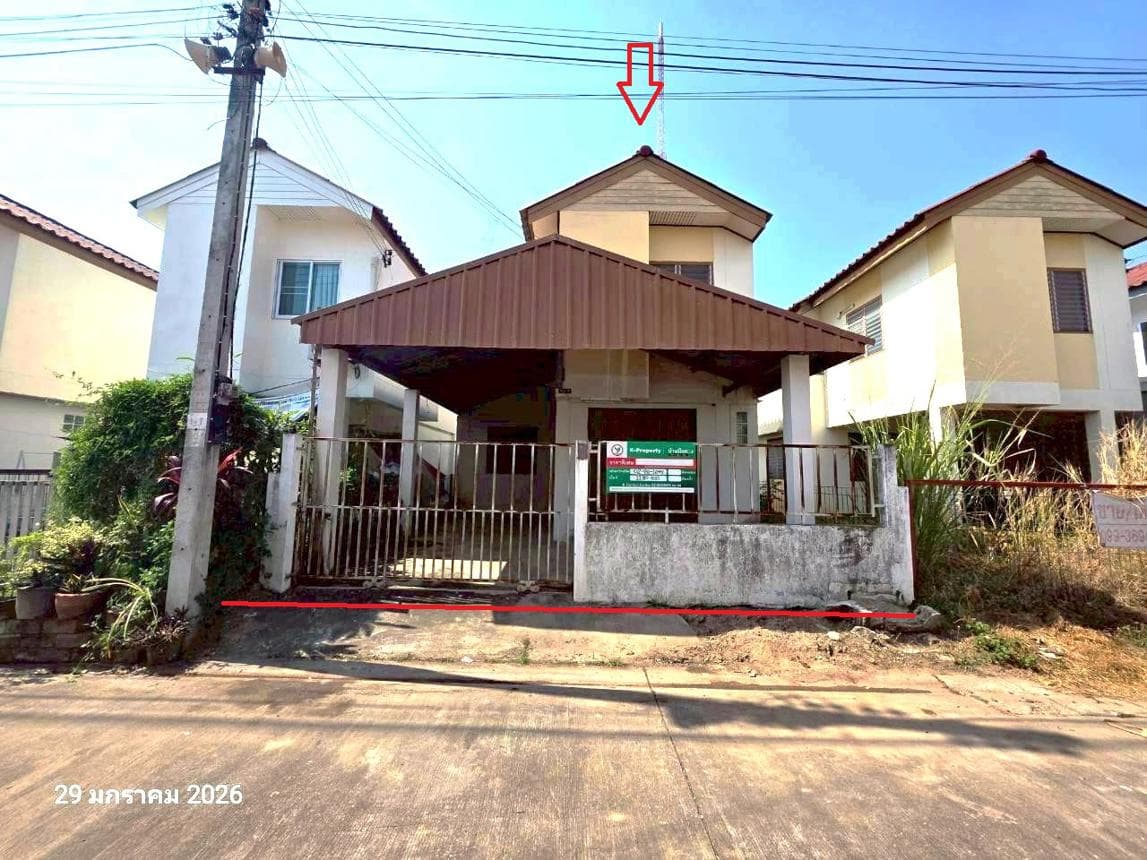 ขายบ้านเดี่ยว บ้านเอื้ออาทร จังหวัดกำแพงเพชร การเคหะแห่งชาติ หนองปลิง เมืองกำแพงเพชร กำแพงเพชร 3 ห้องนอน พื้นที่ใช้สอย 104.45 ตร.ม.