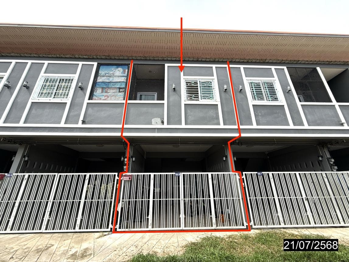 ทาวน์โฮม หนองปลิง เมืองนครสวรรค์ 2 ห้องนอน 2 ห้องน้ำ สเปซดี 102.9 ตร.ม. ทำเลเด่นในราคาล้านต้นๆ