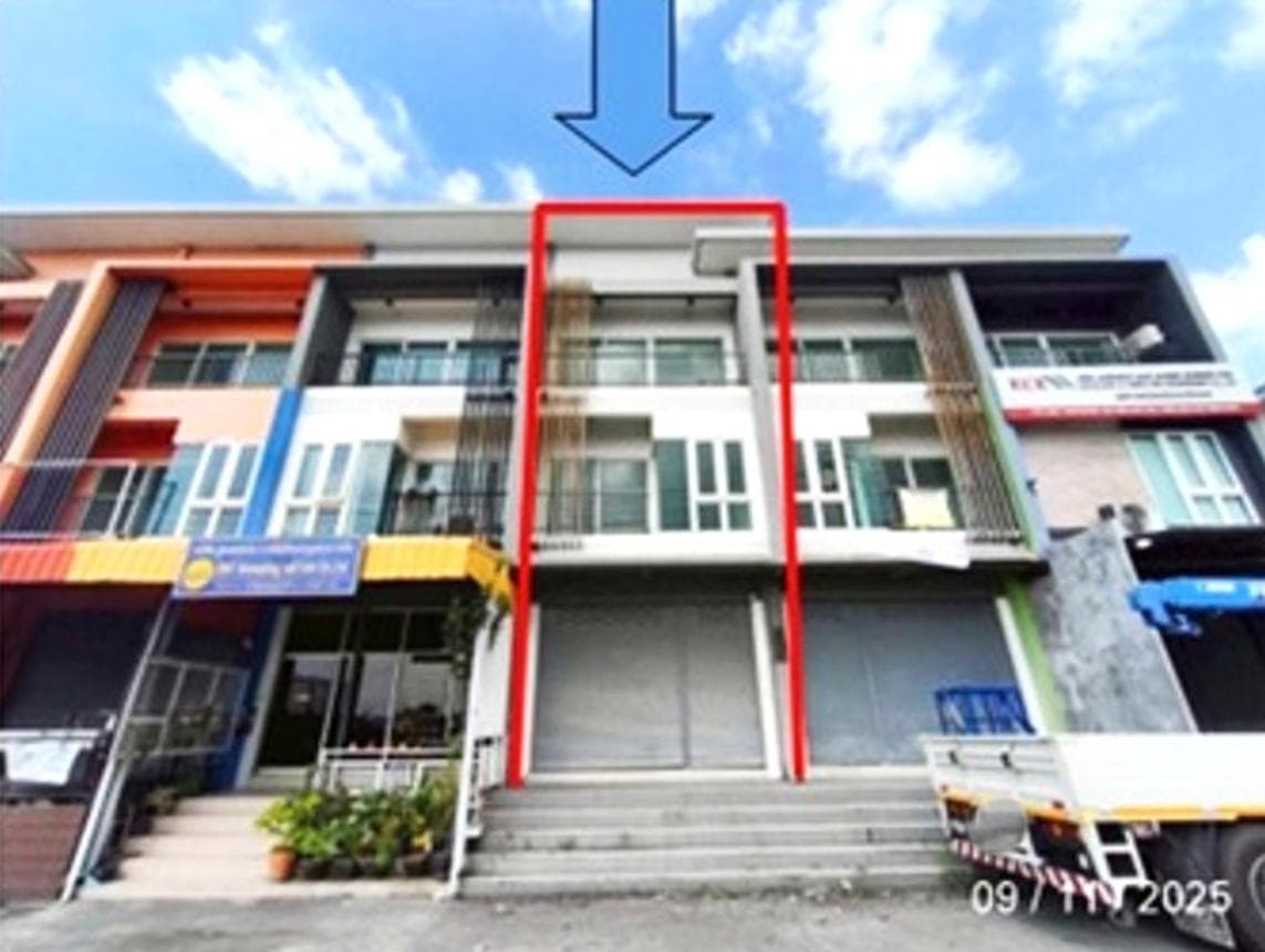 ขายอาคารพาณิชย์ ปัญญา คอมเพล็กซ์ ศรีราชา-หนองขาม ทำเลศักยภาพ เหมาะทำธุรกิจและโฮมออฟฟิศ