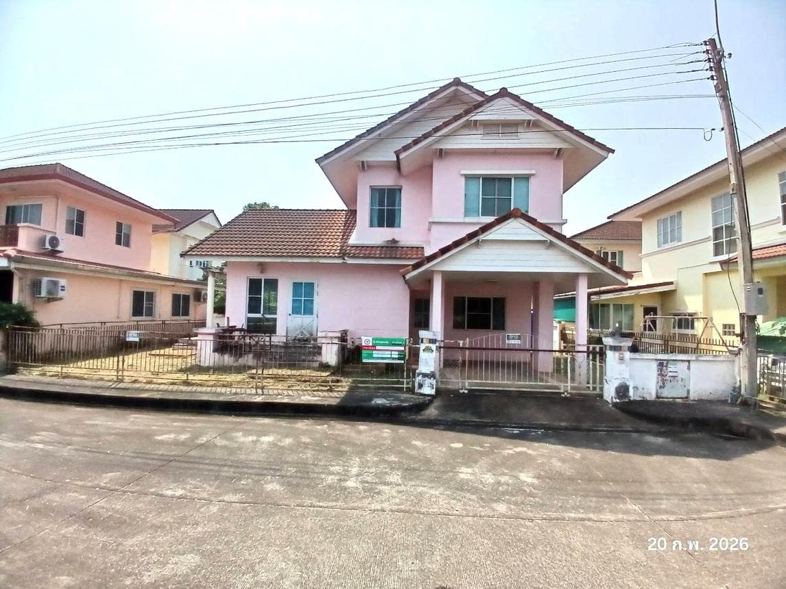 ขายบ้านเดี่ยว นันทนา 2 หนองหาร สันทราย เชียงใหม่ 4 ห้องนอน 3 ห้องน้ำ พื้นที่ 160.25 ตร.ม. ทำเลดีบรรยากาศน่าอยู่นั่นเอง