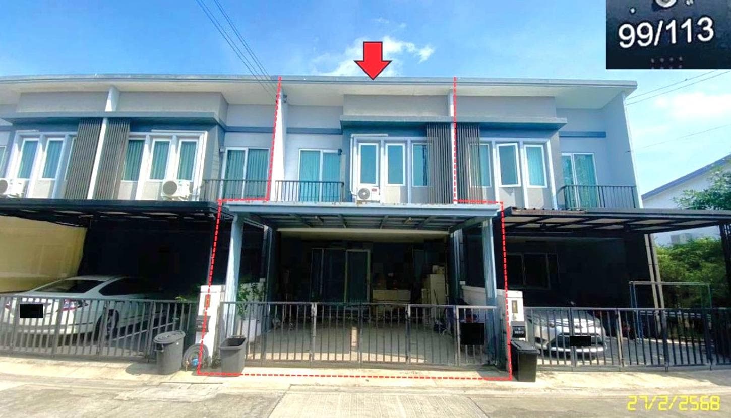 ขายทาวน์โฮม ชวนชื่นทาวน์ แก้วอินทร์-บางใหญ่ (Chuan Chuen Town Kaew In-Bang Yai) บางแม่นาง บางใหญ่ นนทบุรี พื้นที่ 21.4 ตร.ว. ทำเลดี ราคา 2.79 ล้าน