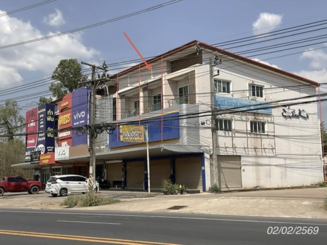 อาคารพาณิชย์ 3 ห้องนอน พื้นที่ 540 ตร.ม. ทำเลศักยภาพ ท่าตูม ศรีมหาโพธิ ปราจีนบุรี