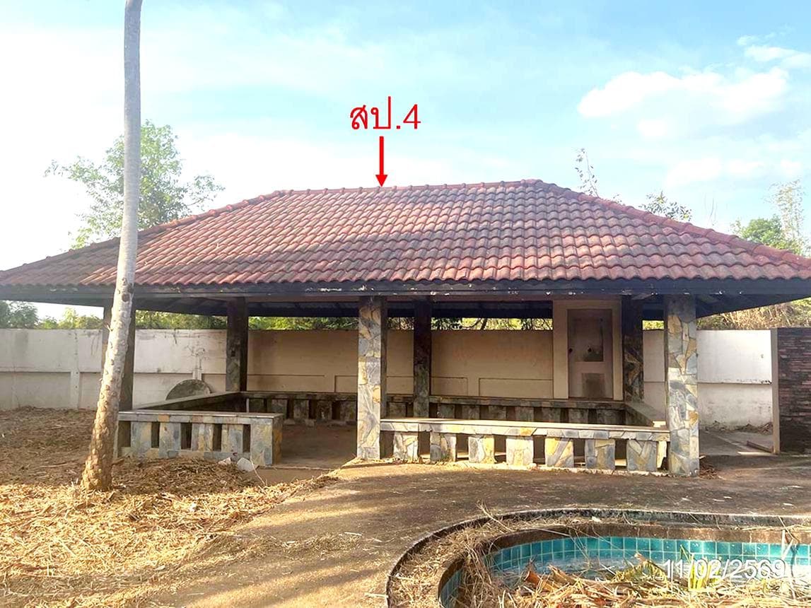 บ้านเดี่ยวทำเลศักยภาพ กบินทร์ กบินทร์บุรี ปราจีนบุรี พื้นที่ใช้สอยกว้างขวาง 377 ตร.ม.