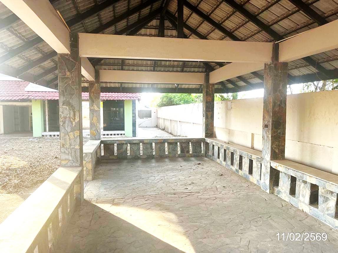 บ้านเดี่ยวทำเลศักยภาพ กบินทร์ กบินทร์บุรี ปราจีนบุรี พื้นที่ใช้สอยกว้างขวาง 377 ตร.ม.