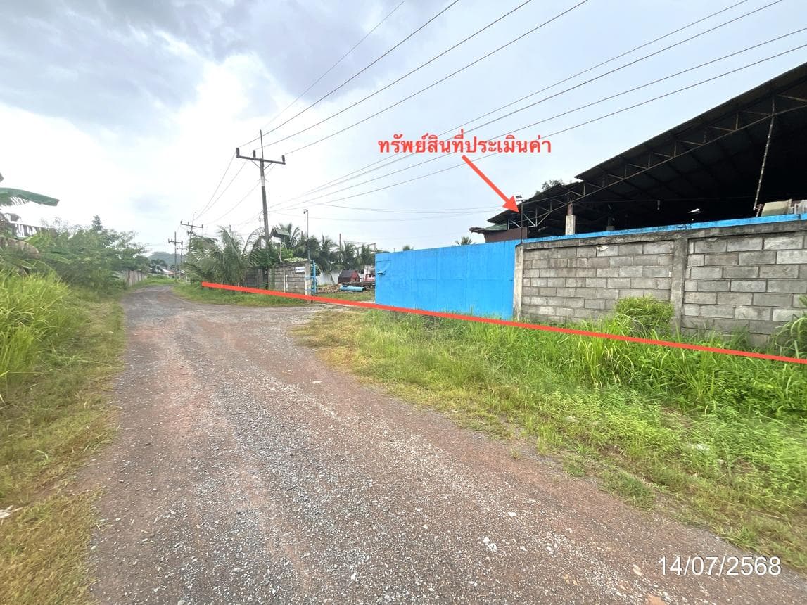 อาคารโรงงานทำเลทอง วัดประดู่ เมืองสุราษฎร์ธานี พื้นที่กว้างขวาง รองรับธุรกิจโลจิสติกส์