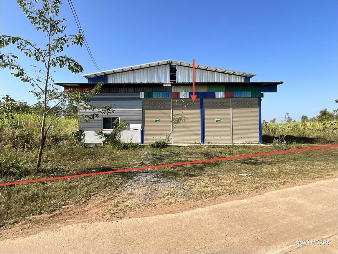 ขายโกดังและคลังสินค้า 450 ตร.ม. ทำเลโลจิสติกส์ ศรีบุญเรือง หนองบัวลำภู