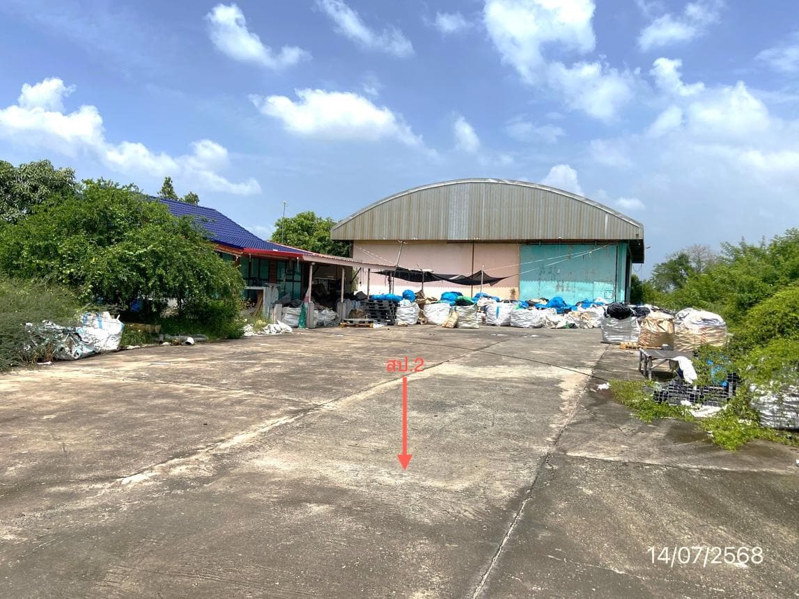 โกดังคลังสินค้าขนาดใหญ่ พื้นที่ใช้สอย 625 ตร.ม. ทำเลศักยภาพ หนองบัว บ้านโพธิ์ จ.ฉะเชิงเทรา