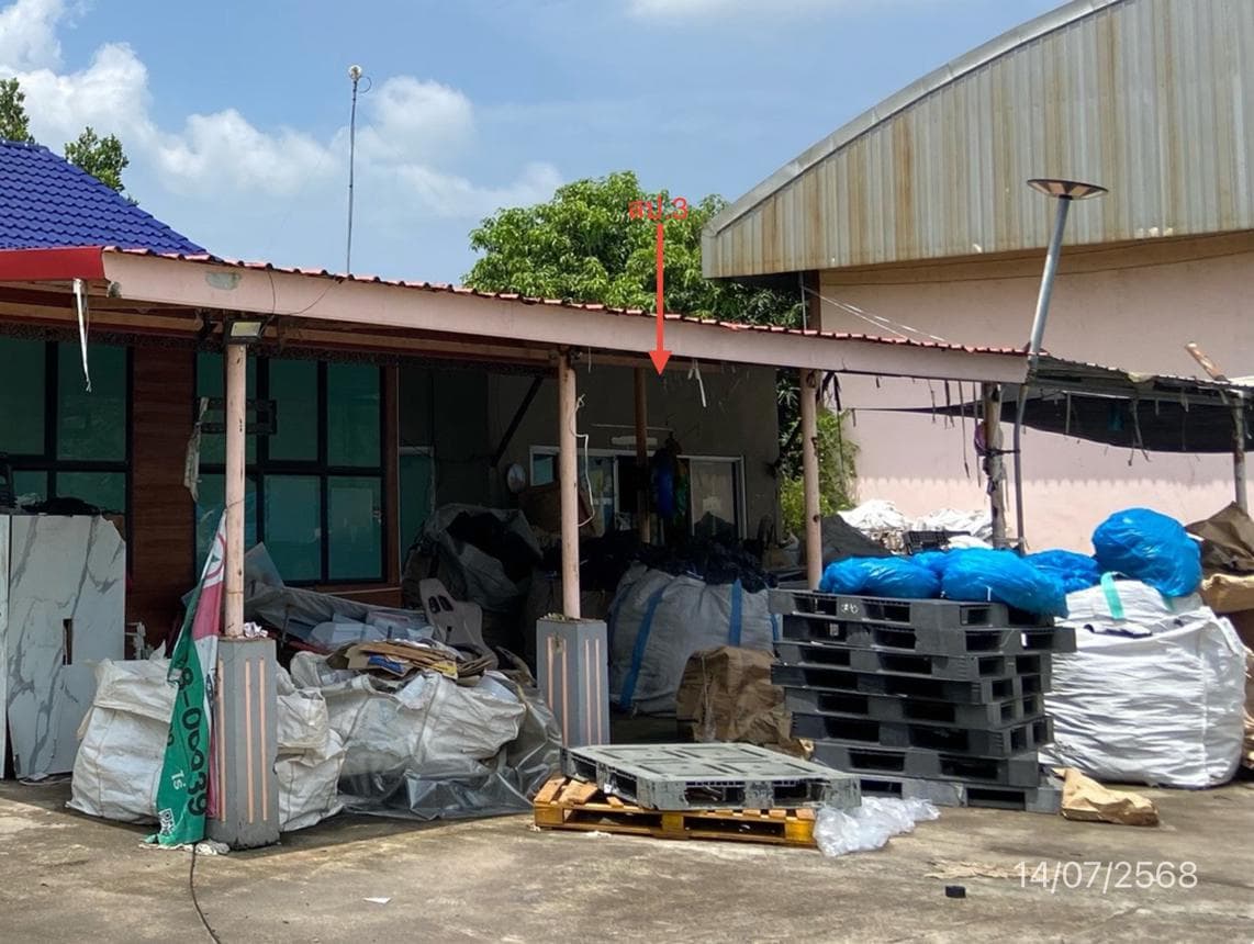 โกดังคลังสินค้าขนาดใหญ่ พื้นที่ใช้สอย 625 ตร.ม. ทำเลศักยภาพ หนองบัว บ้านโพธิ์ จ.ฉะเชิงเทรา