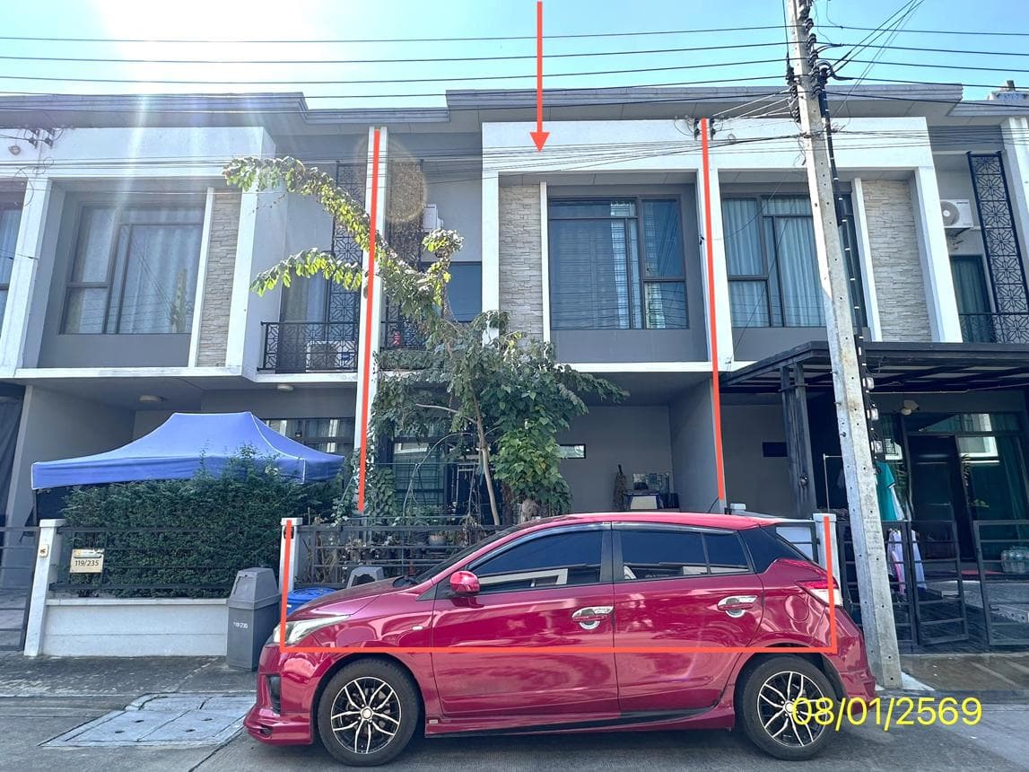 ขายทาวน์เฮ้าส์ 2 ชั้น โครงการพลีโน่ บางใหญ่ (Pleno Bang Yai) 3 ห้องนอน ทำเลศักยภาพ ใกล้เซ็นทรัล เวสต์เกต และรถไฟฟ้าสายสีม่วง