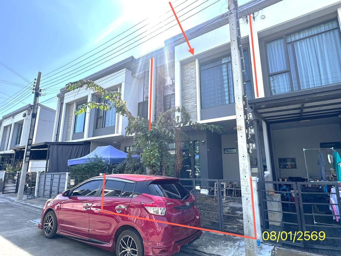 ขายทาวน์เฮ้าส์ 2 ชั้น โครงการพลีโน่ บางใหญ่ (Pleno Bang Yai) 3 ห้องนอน ทำเลศักยภาพ ใกล้เซ็นทรัล เวสต์เกต และรถไฟฟ้าสายสีม่วง