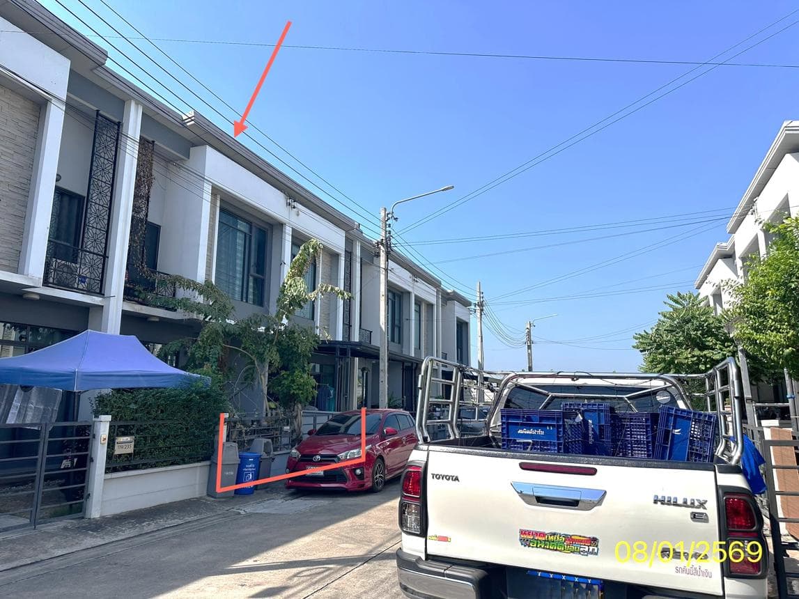 ขายทาวน์เฮ้าส์ 2 ชั้น โครงการพลีโน่ บางใหญ่ (Pleno Bang Yai) 3 ห้องนอน ทำเลศักยภาพ ใกล้เซ็นทรัล เวสต์เกต และรถไฟฟ้าสายสีม่วง