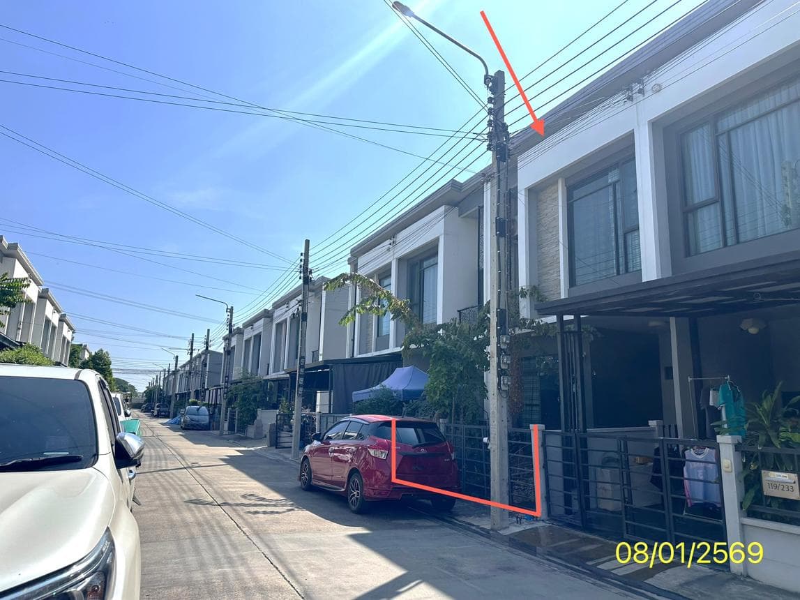 ขายทาวน์เฮ้าส์ 2 ชั้น โครงการพลีโน่ บางใหญ่ (Pleno Bang Yai) 3 ห้องนอน ทำเลศักยภาพ ใกล้เซ็นทรัล เวสต์เกต และรถไฟฟ้าสายสีม่วง