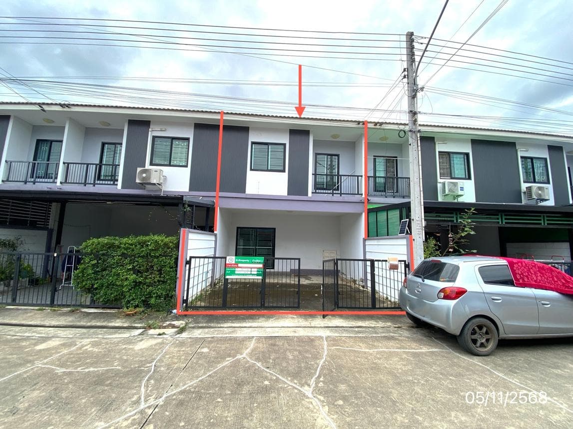 ขายทาวน์เฮ้าส์ ศิวาลัย บางไผ่ เมืองฉะเชิงเทรา ทำเลดี พื้นที่ใช้สอย 102.6 ตร.ม. เดินทางสะดวก - image 1