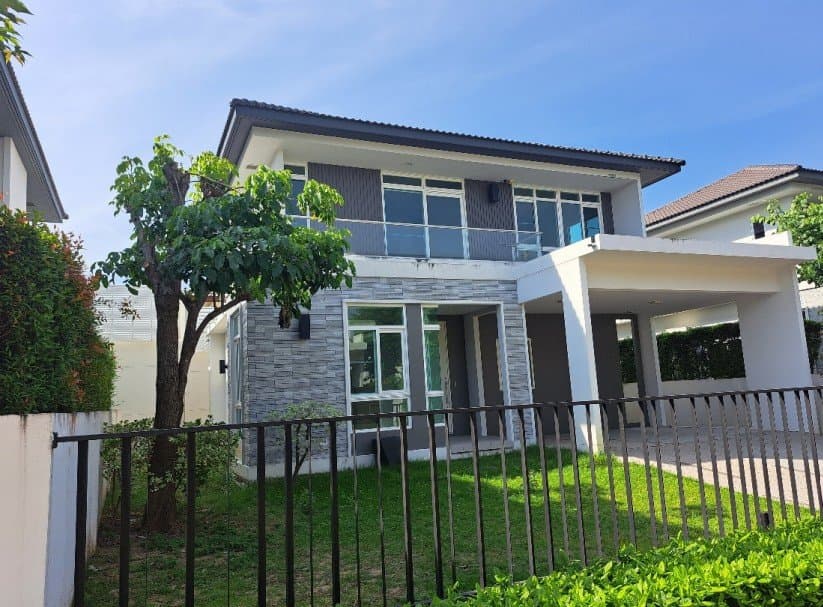 บ้านเดี่ยว โครงการ มัณฑนา Westgate นนทบุรี