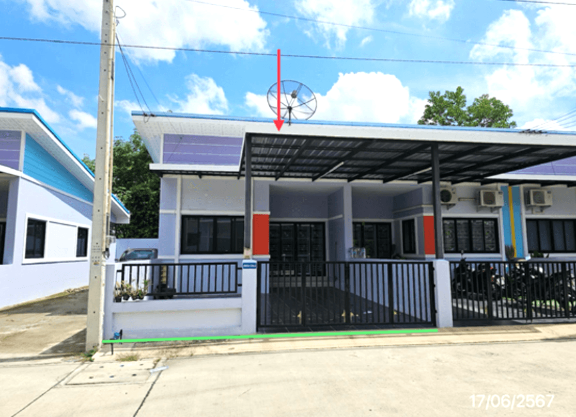 ขายทาวน์โฮม ทรัพย์มณี 999 เฟส 7 (Sapmanee 999 Phase 7) แม่น้ำคู้ ปลวกแดง ระยอง พื้นที่ใช้สอย 79.24 ตร.ม. 2 ห้องนอน ทำเลดี ราคาล้านต้นๆ