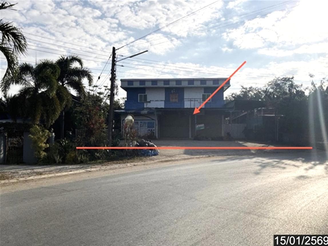 อาคารพาณิชย์ 3 ห้องนอน พื้นที่ 474.88 ตร.ม. ทำเลศักยภาพ ริมกก เมืองเชียงราย เชียงราย