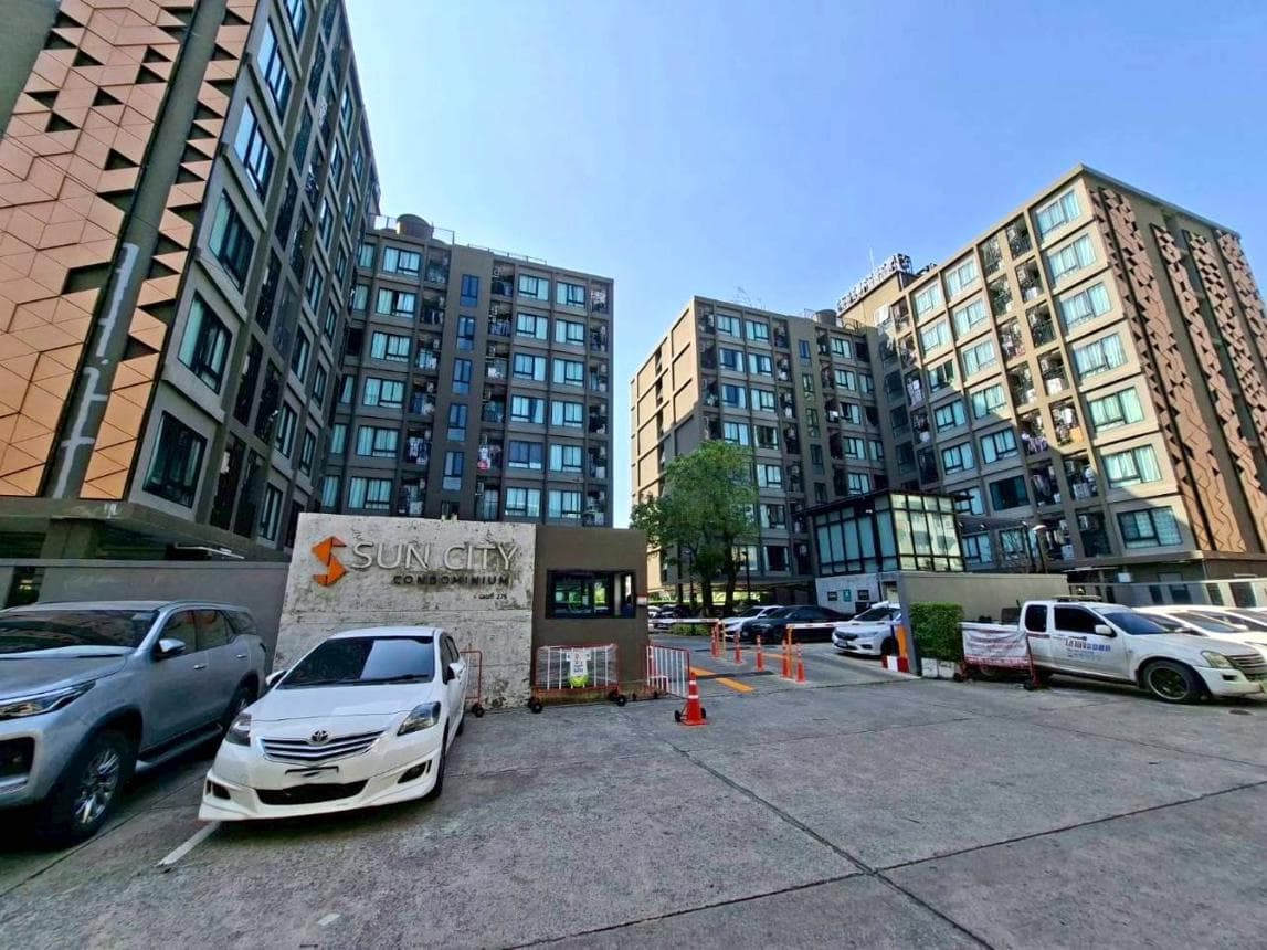 คอนโด ซัน ซิตี้ บางขุนศรี บางกอกน้อย 1 ห้องนอน ไซส์ใหญ่ 32.66 ตร.ม. ทำเลสุดปังย่านฝั่งธนฯ